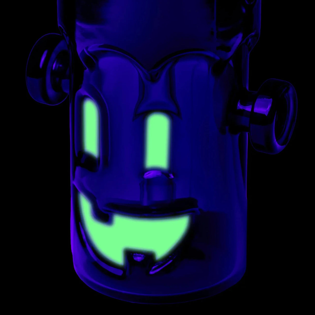 MJ Arsenal Frankenbubbler Glow In Dark Glass Bubbler