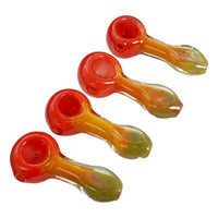3PK | 3" Rasta Spoon Pipe