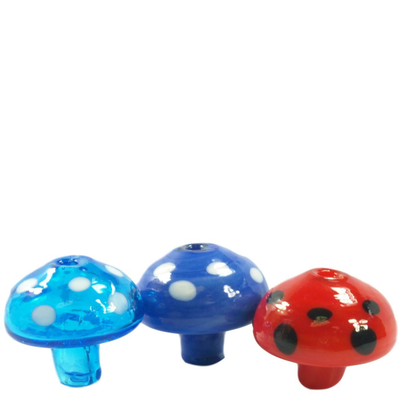 Glass Mushroom Directional Carb Cap