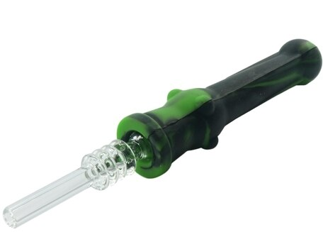 Silicone Honey Straw with Quartz Tip