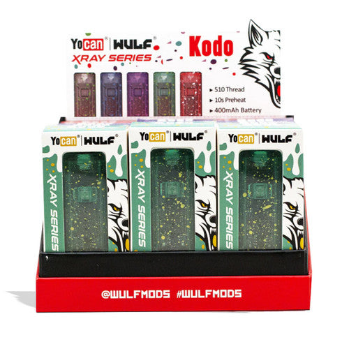 15CT Wulf Mods Yocan Kodo X-Ray Series 510 Battery