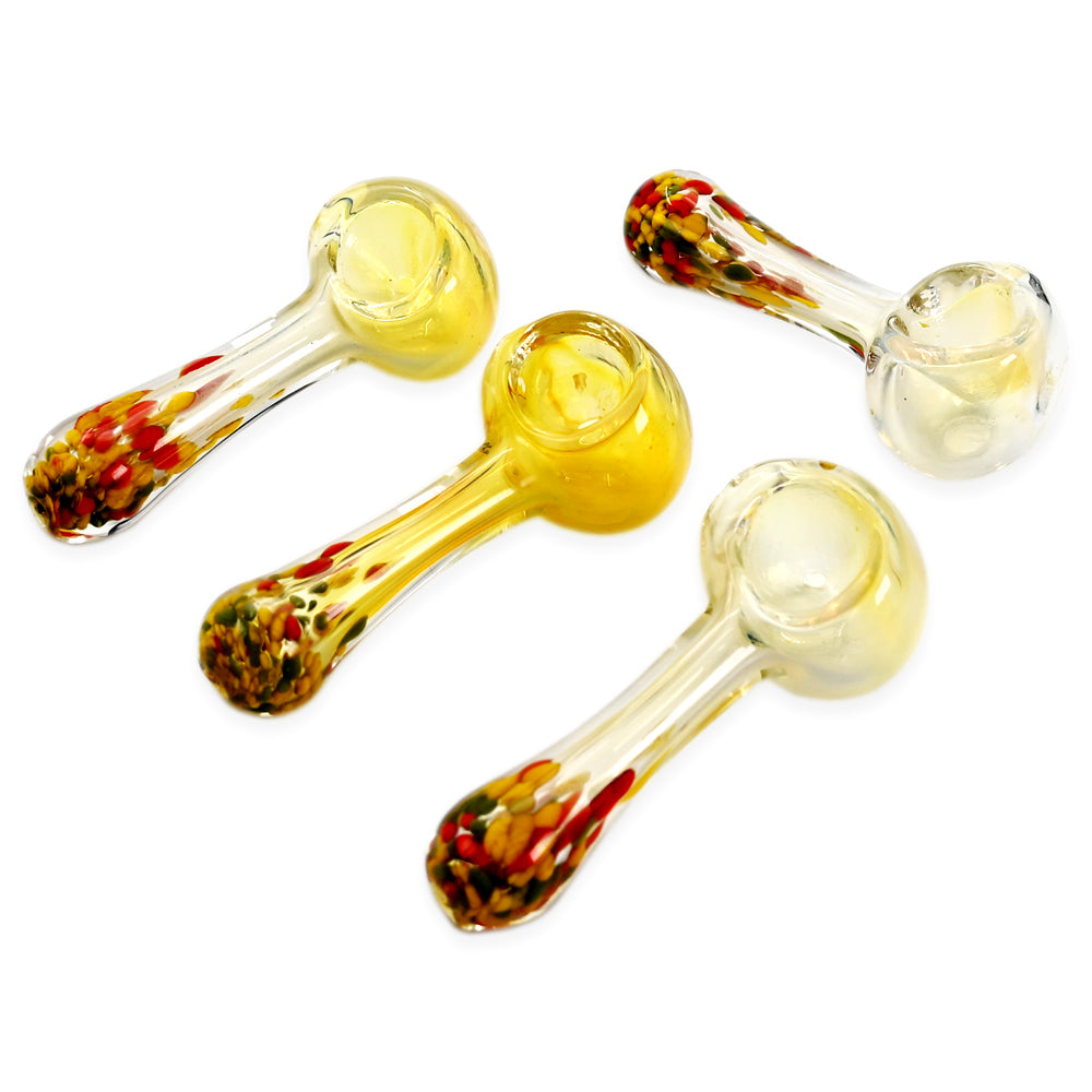 4CT 3" Fume Body Frit Mouth Hand Pipe