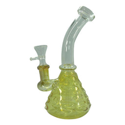 7.5" Fumed Bent Neck Beaker Bong
