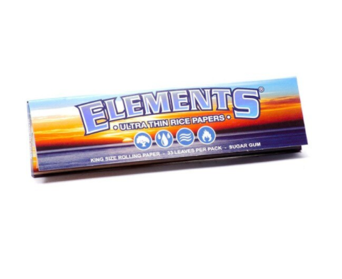Elements Rolling Papers King Size Slim - 50 ct.