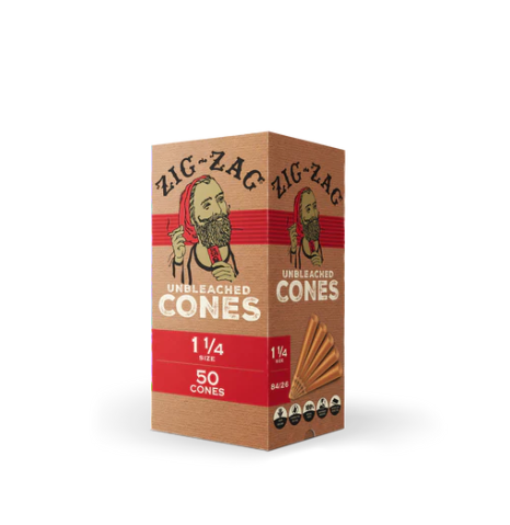 50CT Zig Zag "Mini" Bulk Cones 1 1/4 Size