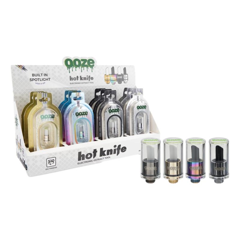 Ooze Hot Knife 2.0 | 12ct Assorted Color Display