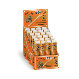 Zig Zag Unbleached Cones 1 1/4 2pk $.99 Display