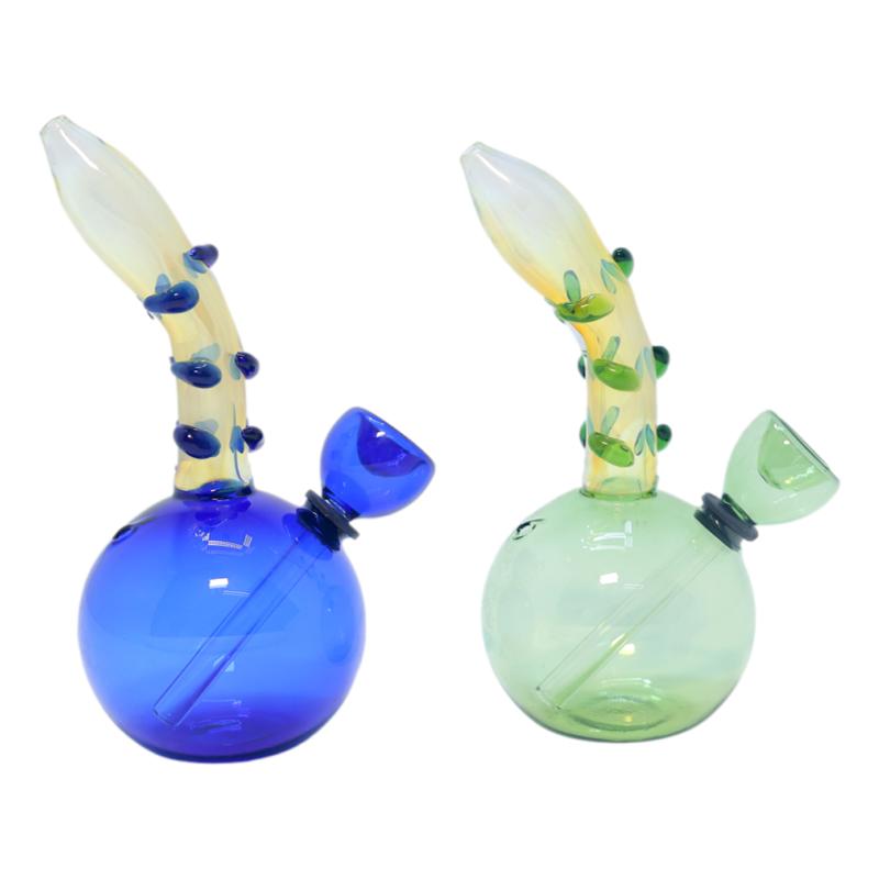 6.5" Fumed Neck Round Bottom Bong