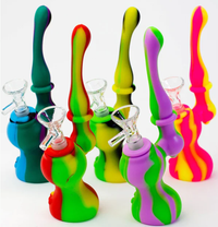 4.5" Silicone Sherlock Bubbler
