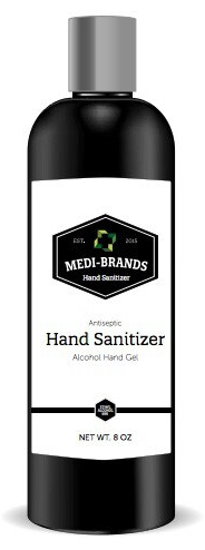 3 Pack Liquid Hand Sanitizer 68% 8 Fl Oz (236mL)