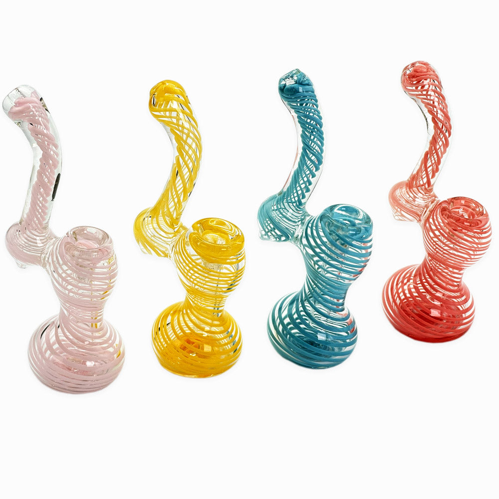 2CT 5" Milky Color Sherlock Bubbler