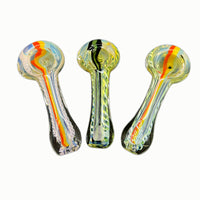 4CT 3" Latti Swirls Color Stripe Pipe