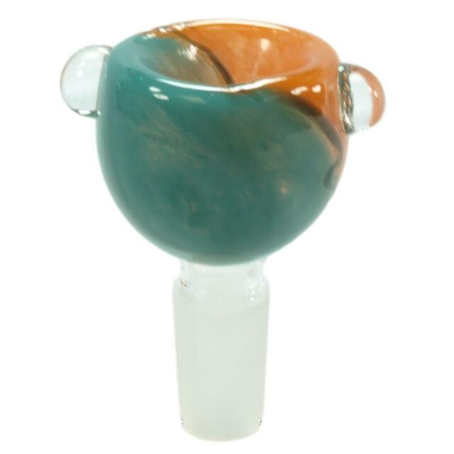 Full Color Pattern Glass On Glass Bowl 14mm Male