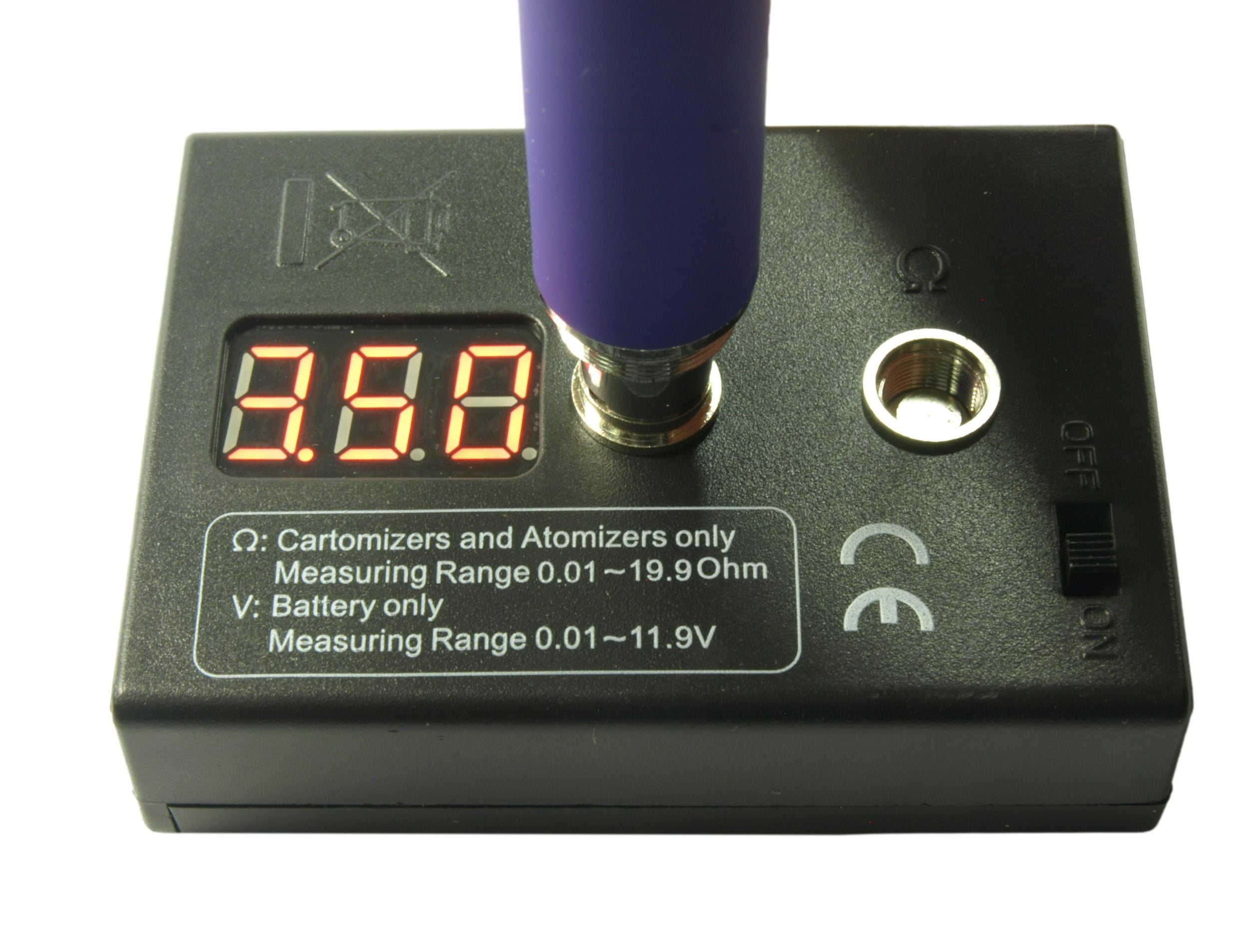 Variable Voltage Battery and Atomizer Tester
