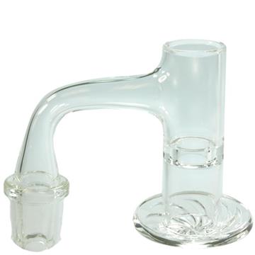 Fully Welded Beveled Edge Quartz Blender Banger (No Pearls)