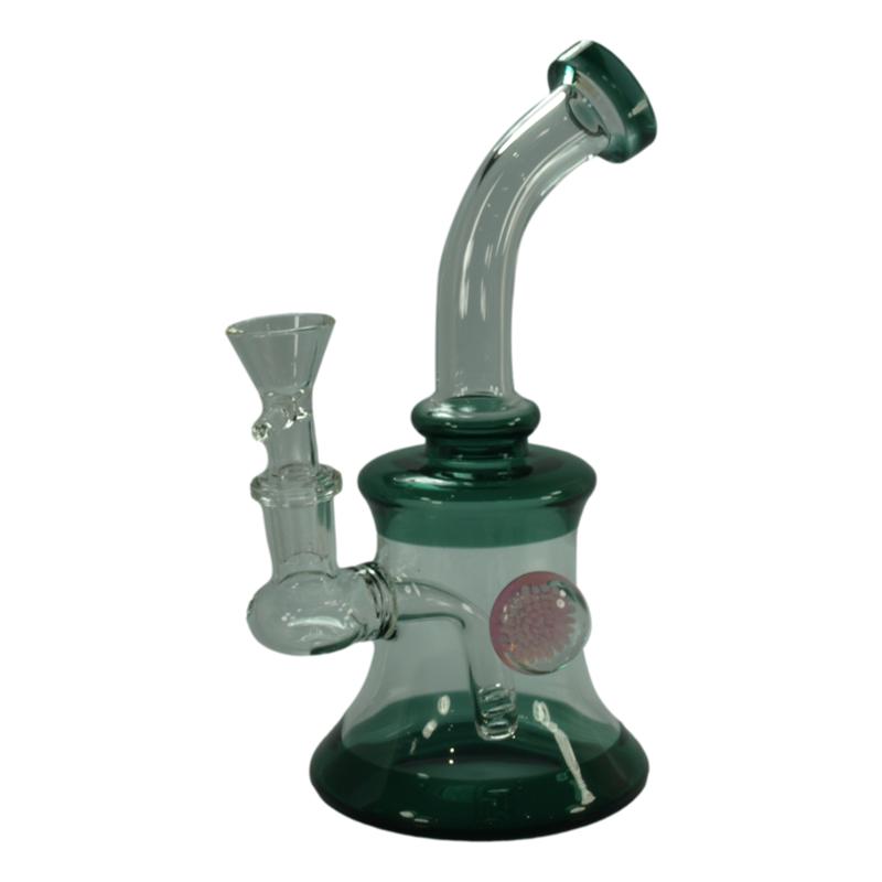 7.5" Pendant Inline Perc Water Pipe