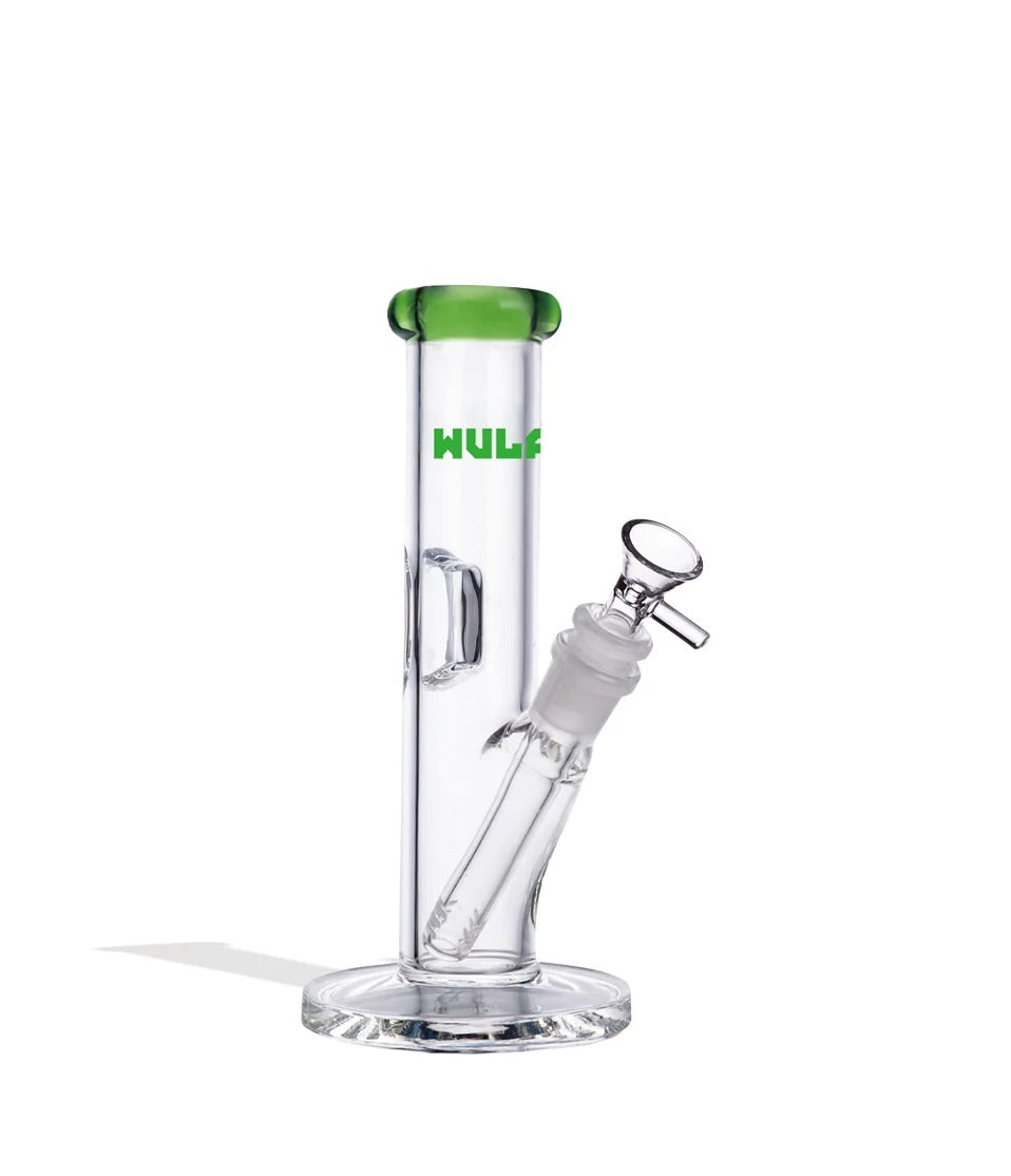 Wulf 8" Glass Straight Tube Water Pipe 5mm Thick