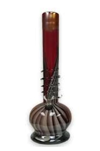 12" Soft Glass Water Pipe