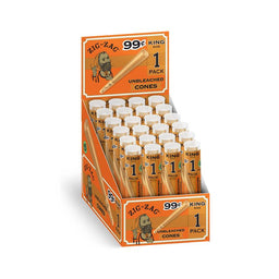 Zig Zag Unbleached Cones King Size 1pk $.99 Display