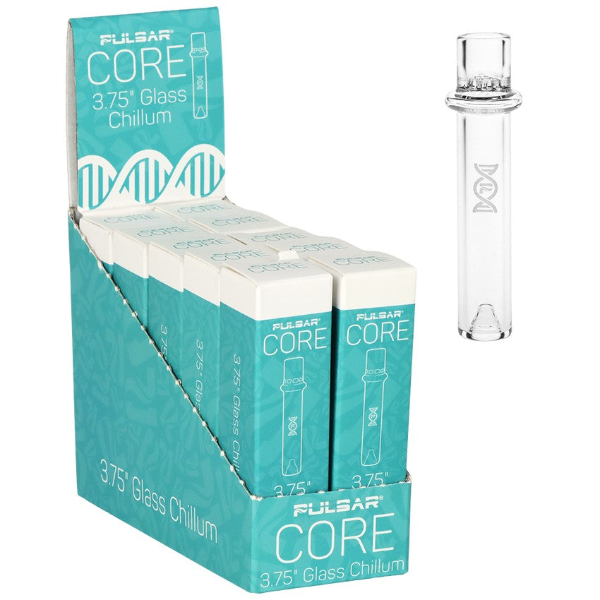 10CT DISPLAY | Pulsar CORE 3.75" Glass Chillum