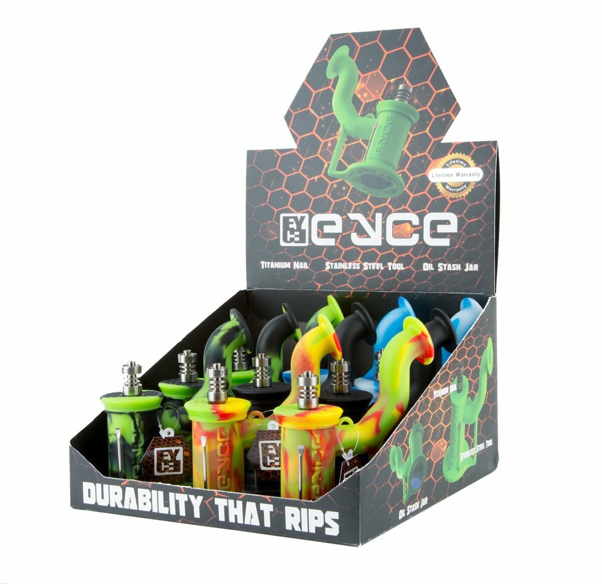 Eyce Dab Rig POP Display 9 ct.