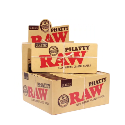 Raw Classic Rolling Papers Phatty Size 24 ct.