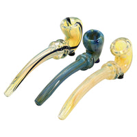 2CT 6" Fumed Sherlock Hand Pipe