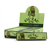 Zig Zag Organic Hemp Rolling Papers King Size - 24 ct.
