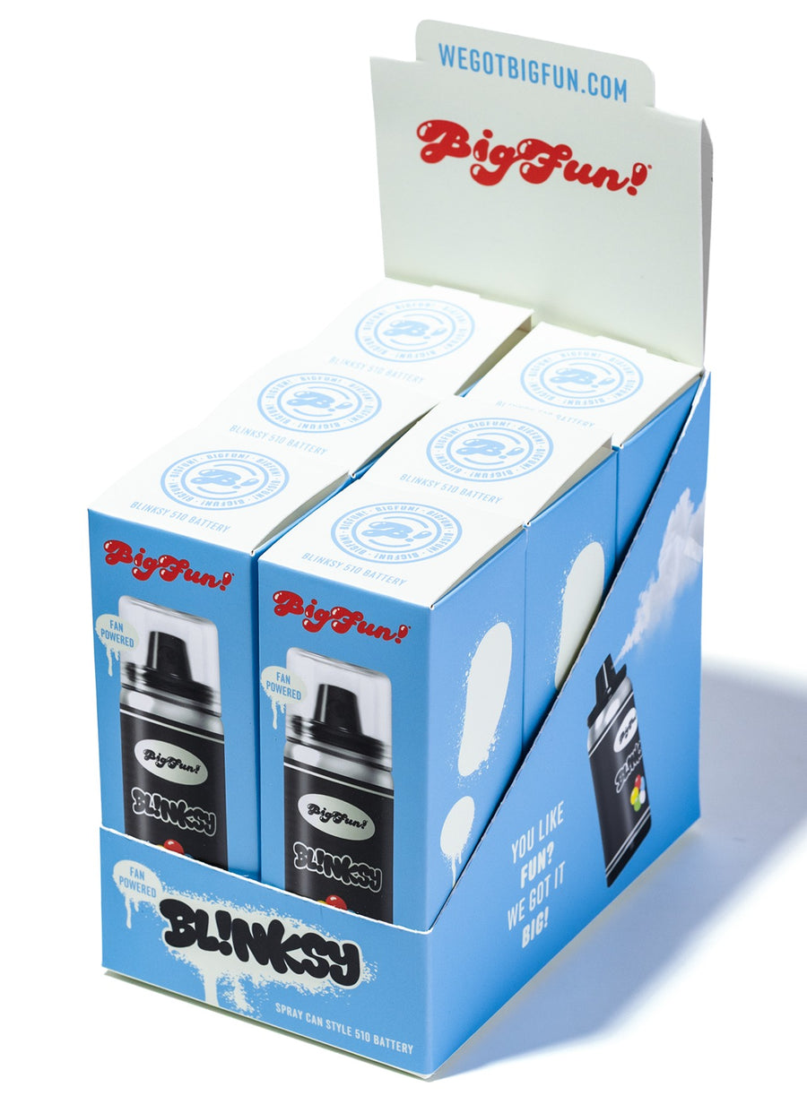 6CT | Big Fun! Blinksy Spray Can Discreet 510 Battery