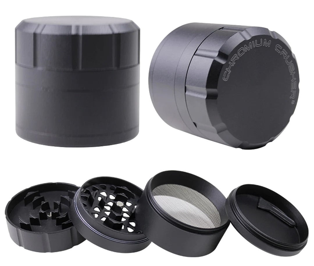 Chromium Crusher 2.5" Magnum 4pc Zinc Grinder | Assorted Colors