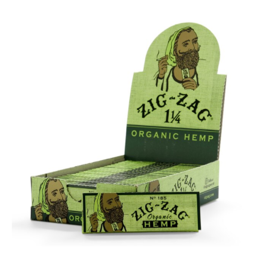 Zig Zag Organic Hemp Rolling Papers 1¼" Size - 24 ct.