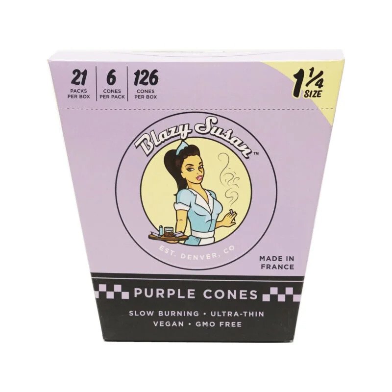Blazy Susan Cones 1 ¼ Size 21ct/6pk | Assorted Colors