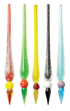 6" Glow In The Dark Glass Dabber