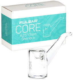Pulsar CORE 4.25" Sherlock Glass Hand Pipe