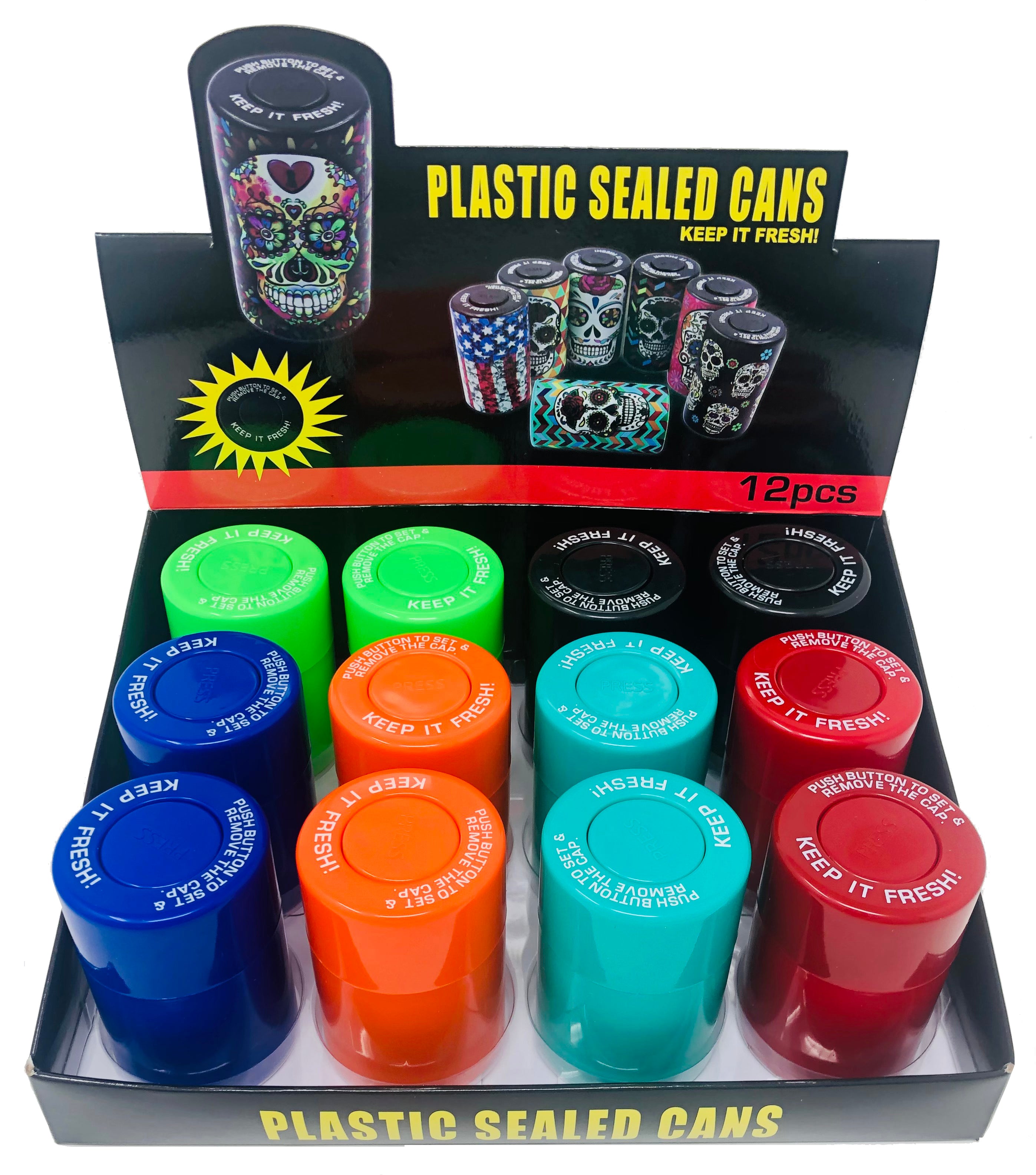 Airtight Plastic Storage Container 12ct. Display