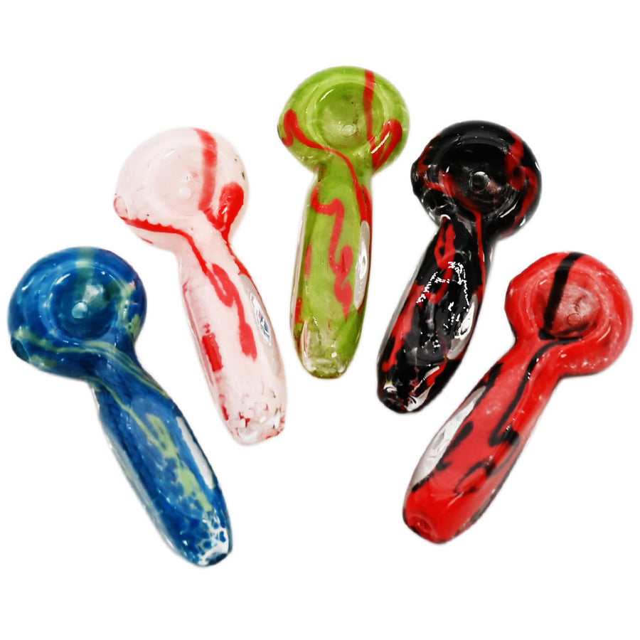 2CT | 3.5" Square Body Glass Hand Pipe