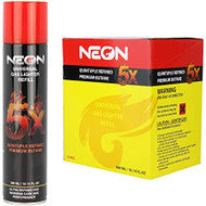 Neon 5x Refined Butane Case of 8x12ct. Displays