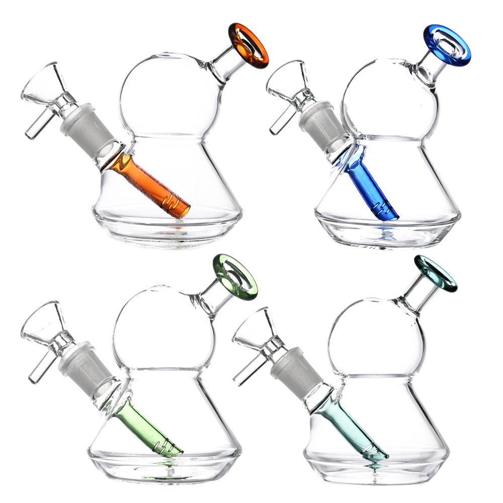 4.5" Curvy Sphere Mini Water Pipe