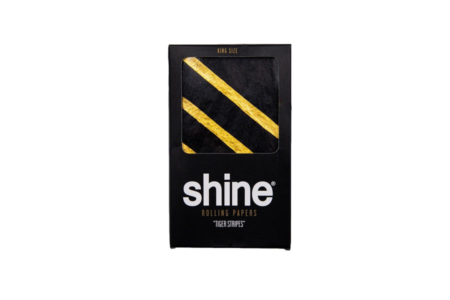 Shine 24k Gold King Size Tiger Stripes 1 Sheet | Box Of 12