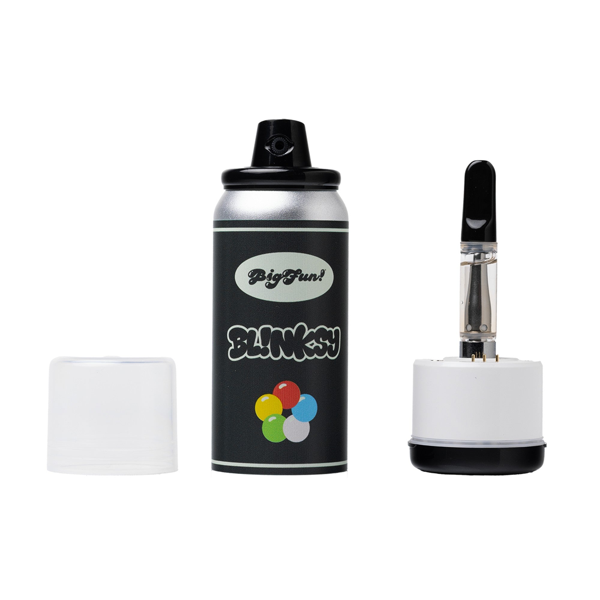 1CT Big Fun! Blinksy Spray Can Discreet 510 Battery