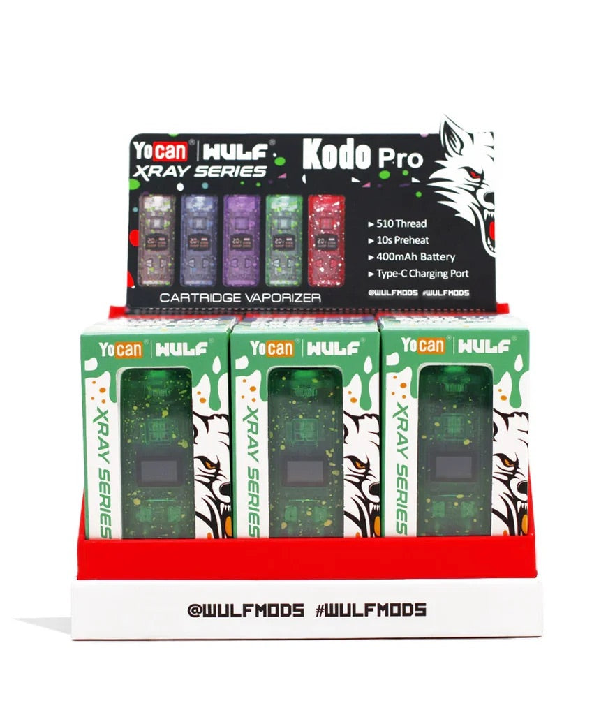 15CT Wulf Mods Yocan Kodo PRO X-Ray Series 510 Battery
