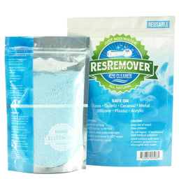 ResRemover 420 Cleaner | Makes 8fl.oz. (237ml) Per Cleaning Pouch | 25 ct. Display Box | Just Add Wa