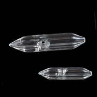 4.5" Clear Glass Hand Pipe