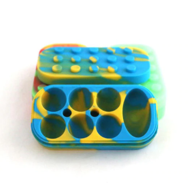 6 + 1 Silicone Brick Container
