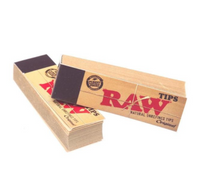 RAW Flat Paper Tips - 50 ct.