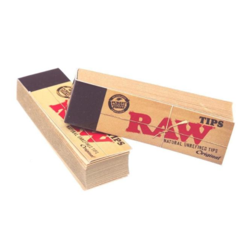 RAW Flat Paper Tips - 50 ct.
