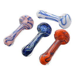 4" Inside Art Spoon Pipe