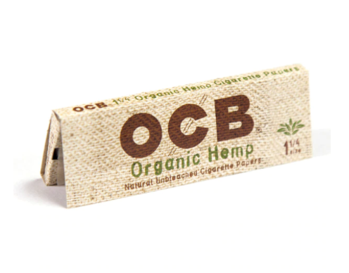 OCB Organic Hemp Rolling Papers 1¼" Size - 24 ct.