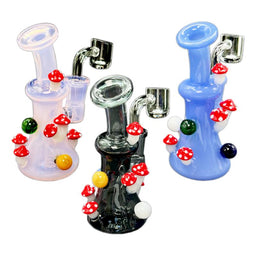 5" Mushroom Rig | Assorted Colors
