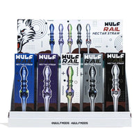 15CT Wulf Rail Glass Honey Straw